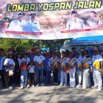 Dinas Kominfo Kabupaten Nabire Berpartisipasi dalam Lomba Yospan Jalan Semarakkan HUT Kemerdekaan RI